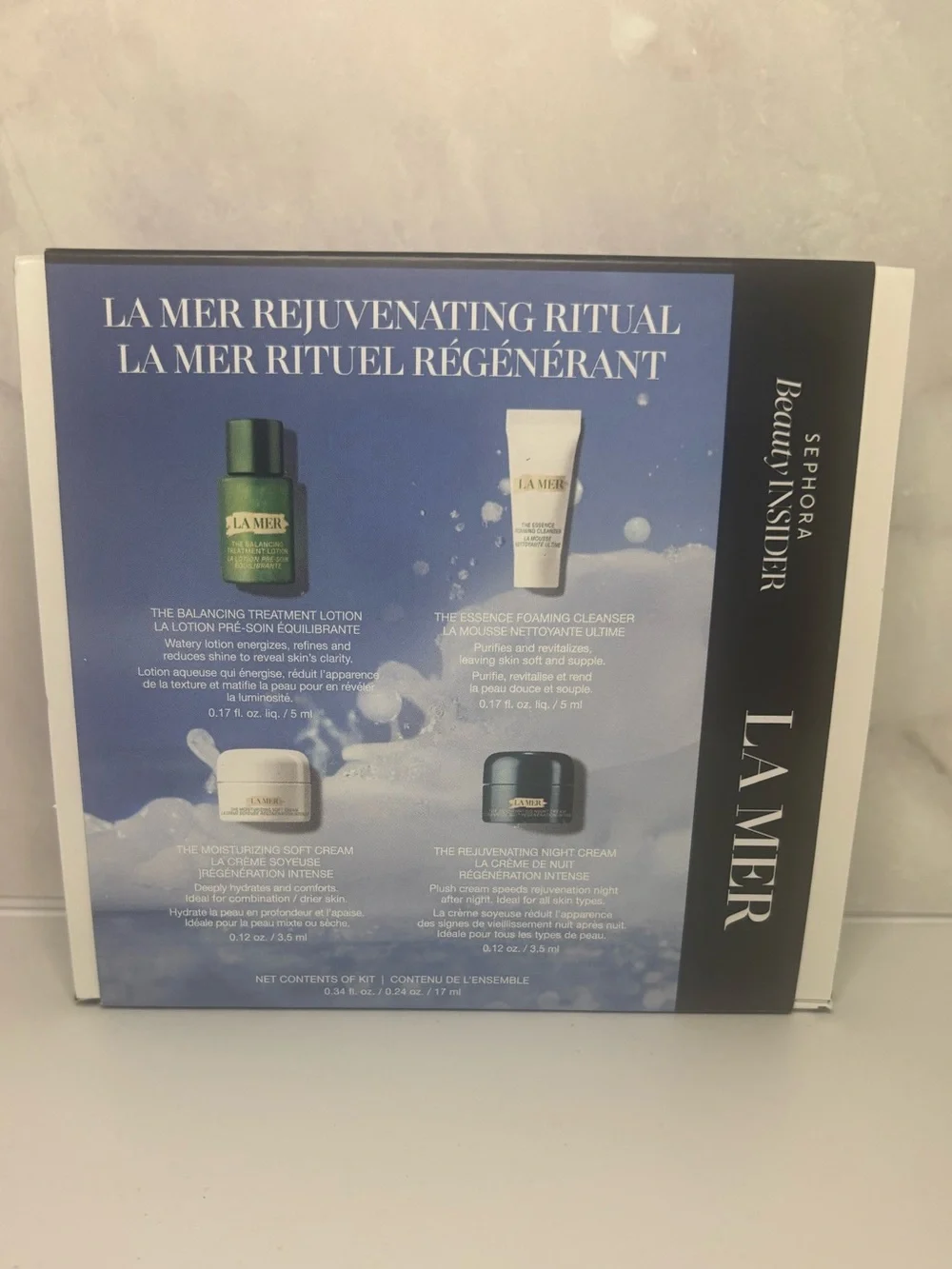 NEW La Mer Rejuvenating Ritual Kit – Exclusive 4 Piece Skincare Travel Size Set